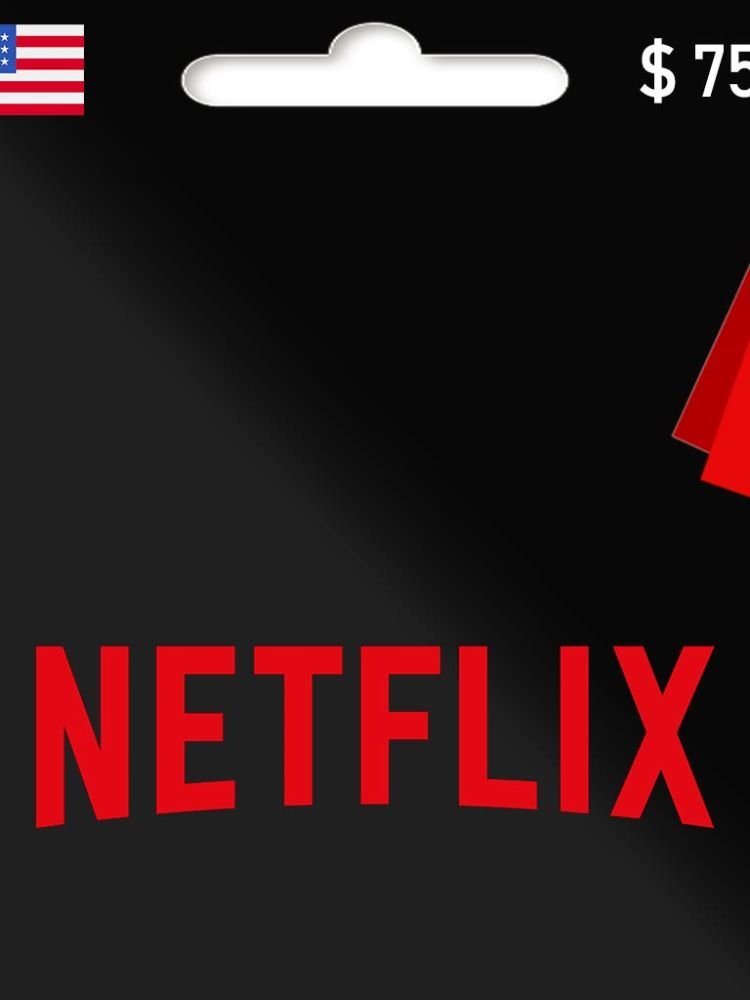 Netflix Gift Cards USD $75