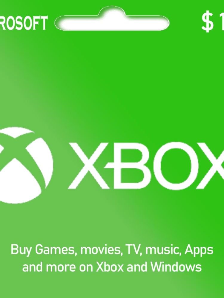 Xbox Gift Card USD $100 - Digital Code