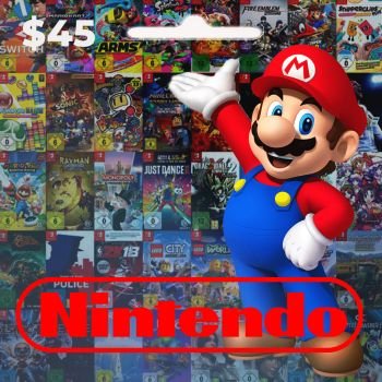 Nintendo eShop Gift Card USD $35