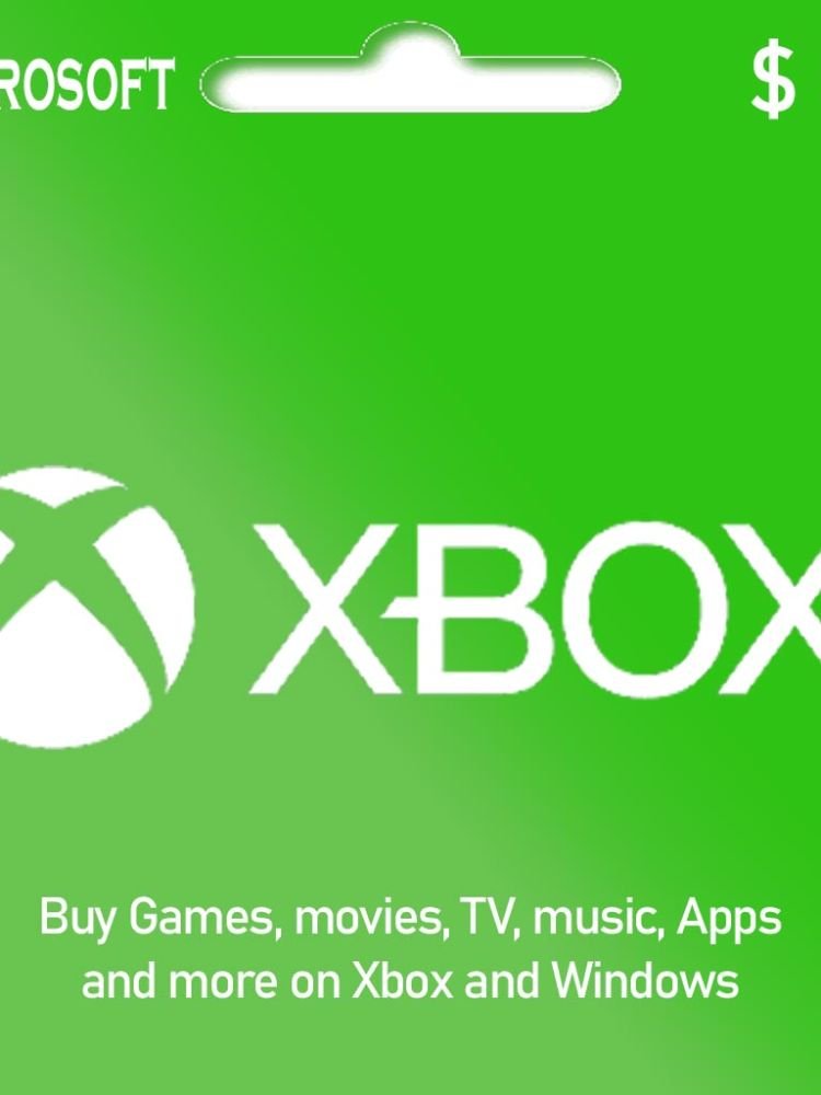 Xbox Gift Card USD $50 - Digital Code