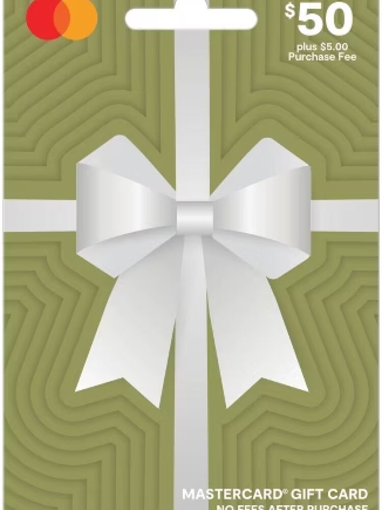 $50 Prepaid Master Gift Card